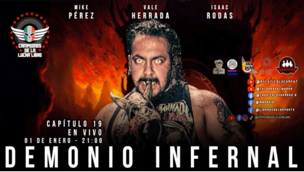 C19: DEMONIO INFERNAL EN CAMPEONES DE LA LUCHA&nbsp;LIBRE
