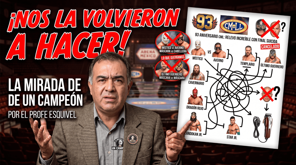 Nos la volvieron a hacer –  La Mirada de un Campeón por «El Profe»&nbsp;Esquivel